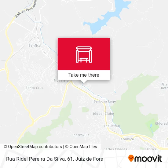 Rua Ridel Pereira Da Silva, 61 map