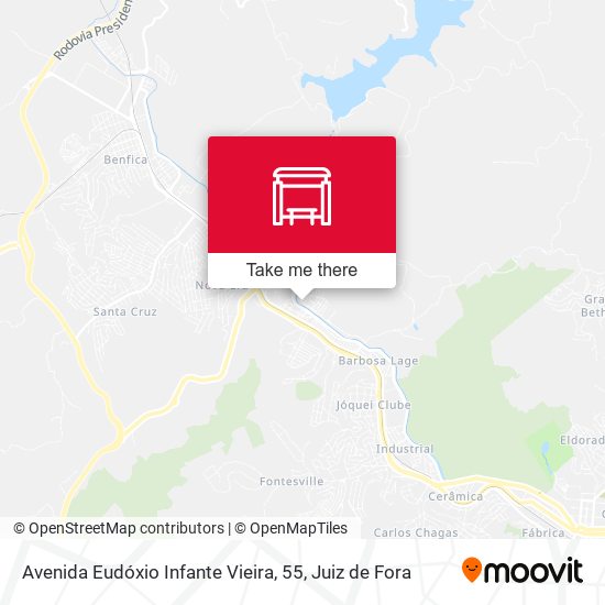 Avenida Eudóxio Infante Vieira, 55 map