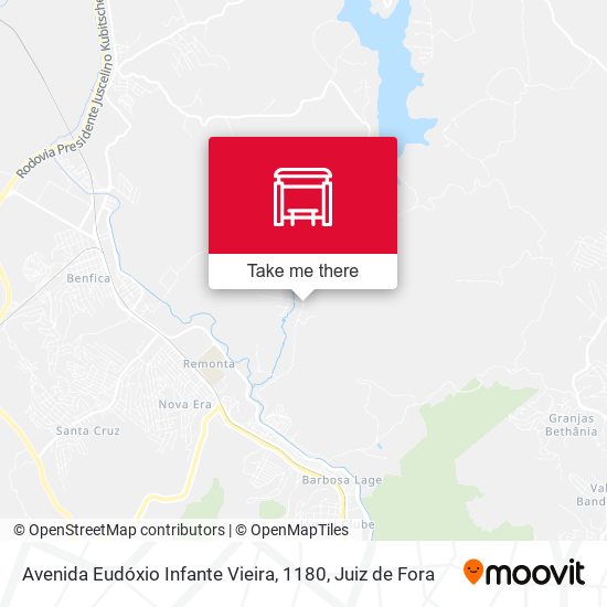 Avenida Eudóxio Infante Vieira, 1180 map