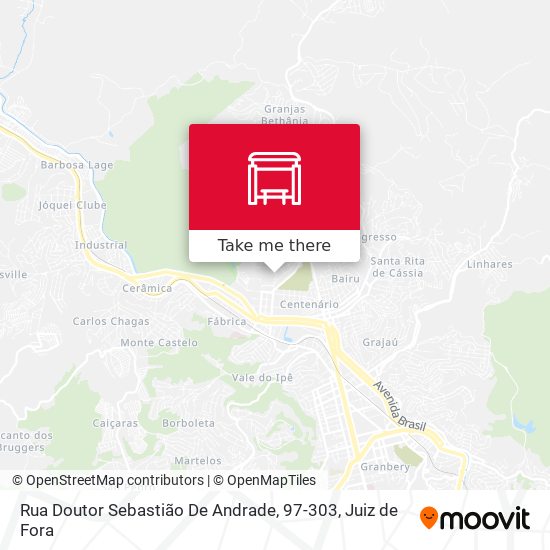 Mapa Rua Doutor Sebastião De Andrade, 97-303