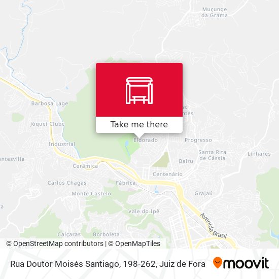 Rua Doutor Moisés Santiago, 198-262 map