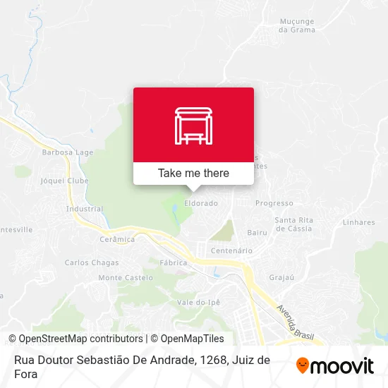Rua Doutor Sebastião De Andrade, 1268 map