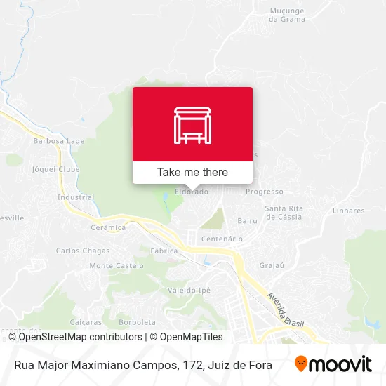 Rua Major Maxímiano Campos, 172 map