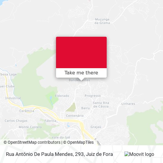 Rua Antônio De Paula Mendes, 293 map
