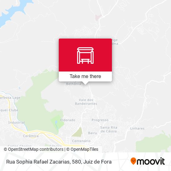 Rua Sophia Rafael Zacarias, 580 map