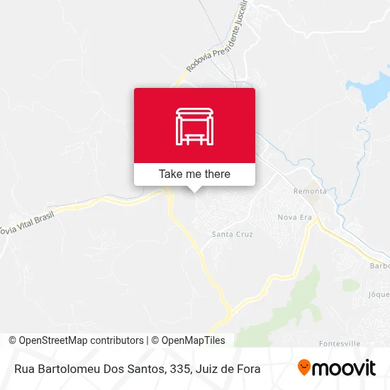 Rua Bartolomeu Dos Santos, 335 map