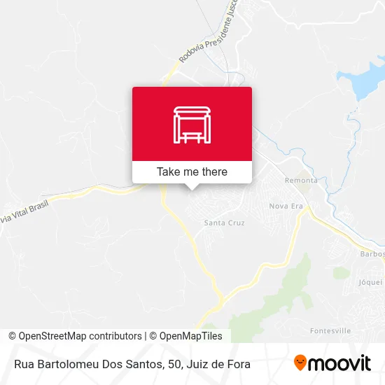Rua Bartolomeu Dos Santos, 50 map