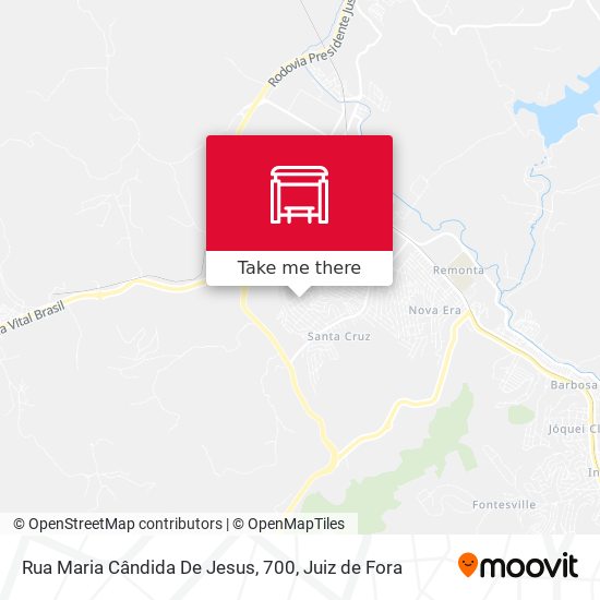 Rua Maria Cândida De Jesus, 700 map