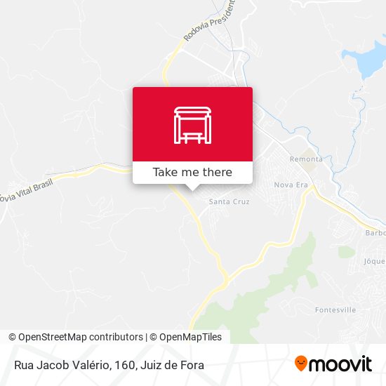 Rua Jacob Valério, 160 map
