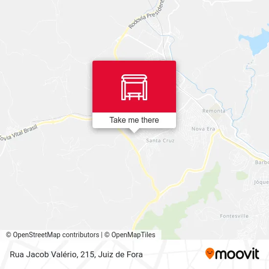 Rua Jacob Valério, 215 map