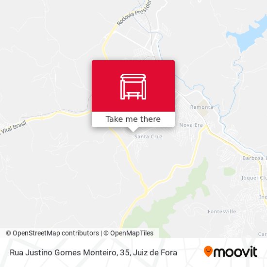 Rua Justino Gomes Monteiro, 35 map