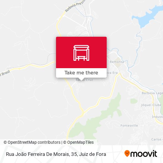 Rua João Ferreira De Morais, 35 map