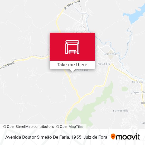 Avenida Doutor Simeão De Faria, 1955 map