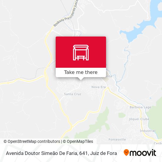 Mapa Avenida Doutor Simeão De Faria, 641