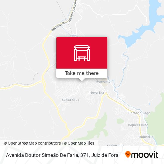 Avenida Doutor Simeão De Faria, 371 map