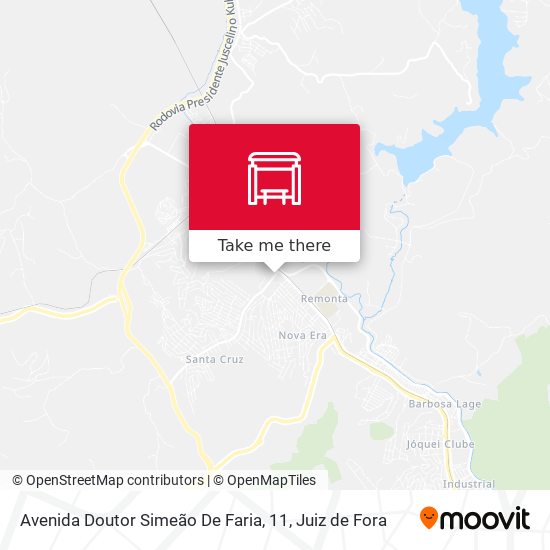 Mapa Avenida Doutor Simeão De Faria, 11