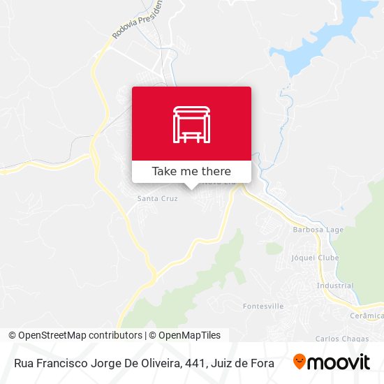 Rua Francisco Jorge De Oliveira, 441 map