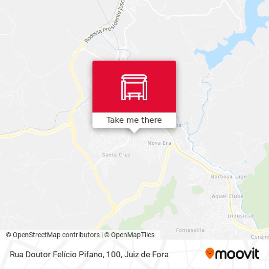 Rua Doutor Felício Pifano, 100 map