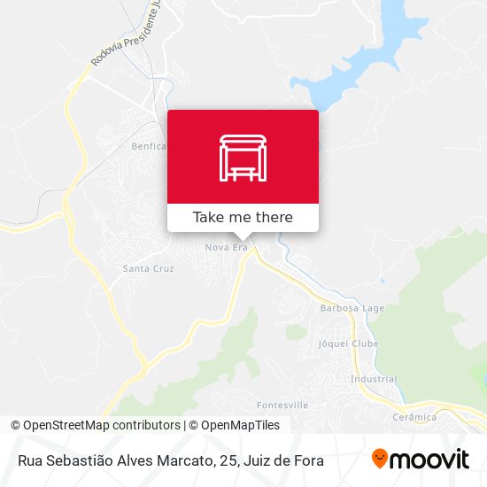 Rua Sebastião Alves Marcato, 25 map