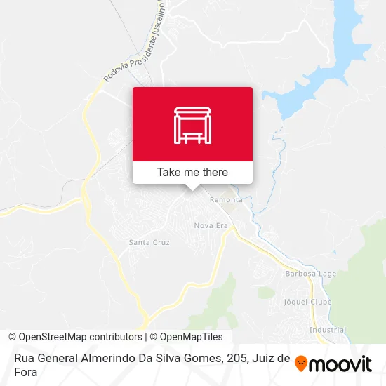 Rua General Almerindo Da Silva Gomes, 205 map