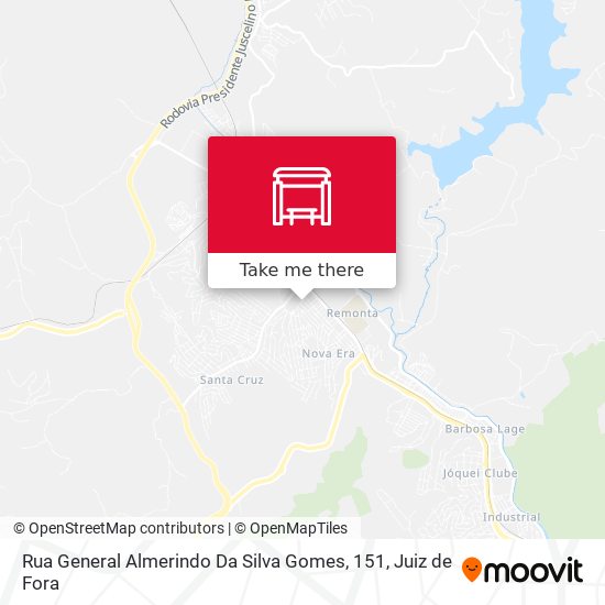 Rua General Almerindo Da Silva Gomes, 151 map