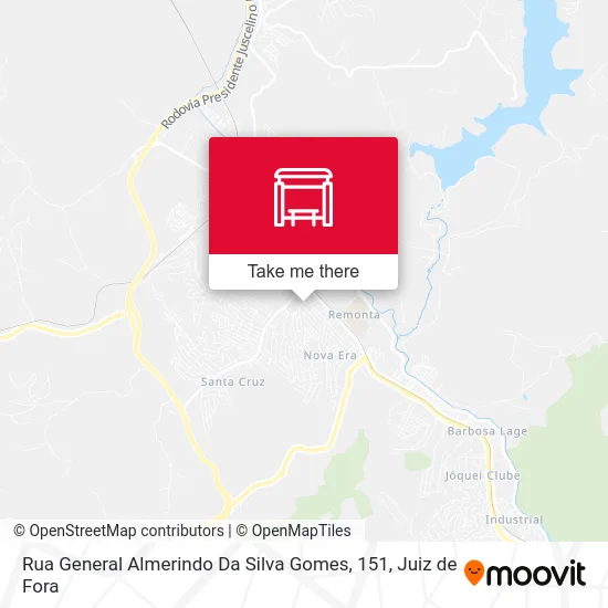 Rua General Almerindo Da Silva Gomes, 151 map