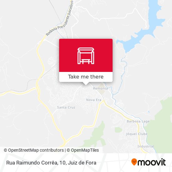 Mapa Rua Raimundo Corrêa, 10