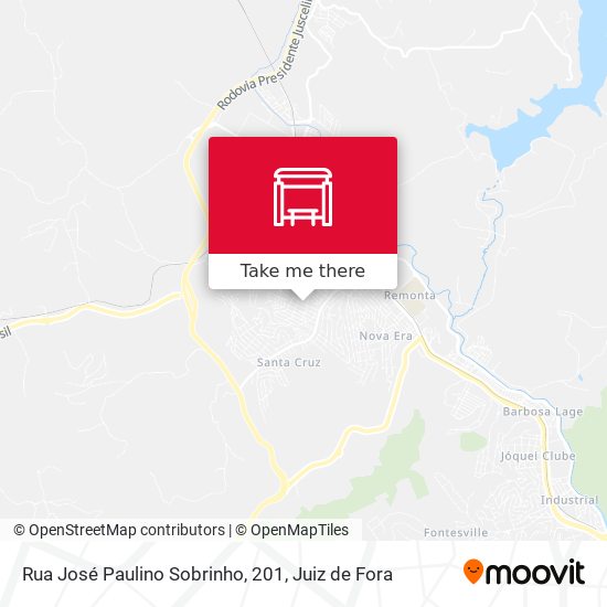 Rua José Paulino Sobrinho, 201 map