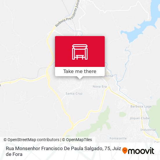 Mapa Rua Monsenhor Francisco De Paula Salgado, 75