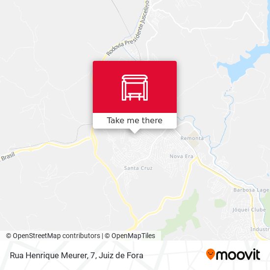 Rua Henrique Meurer, 7 map