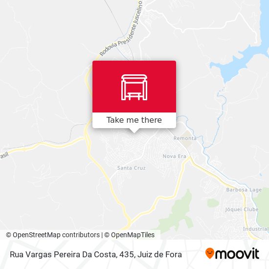 Rua Vargas Pereira Da Costa, 435 map