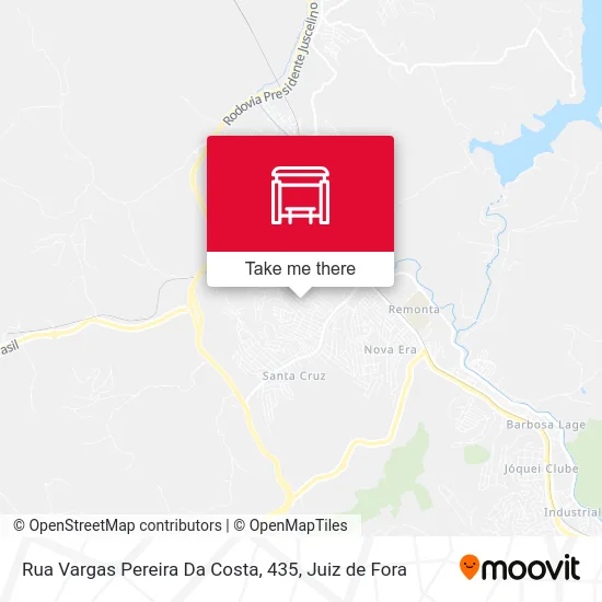 Rua Vargas Pereira Da Costa, 435 map