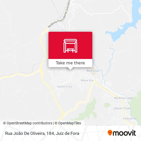 Rua João De Oliveira, 184 map