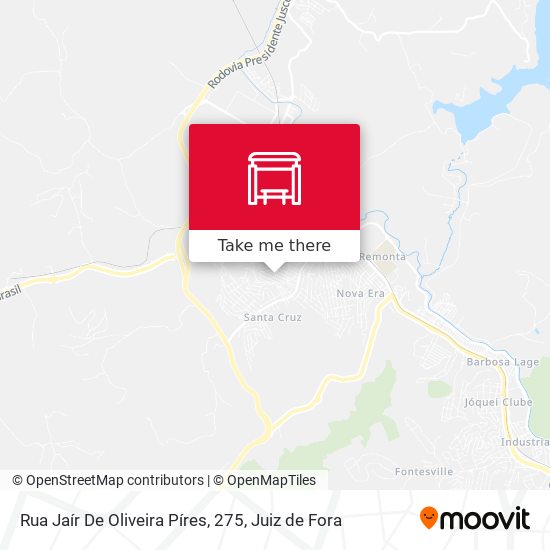 Rua Jaír De Oliveira Píres, 275 map