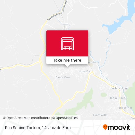 Rua Sabino Tortura, 14 map