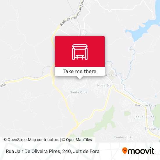 Mapa Rua Jair De Oliveira Pires, 240
