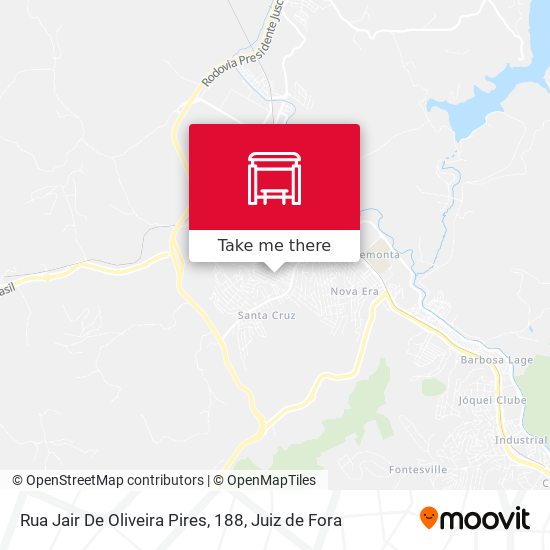 Rua Jair De Oliveira Pires, 188 map