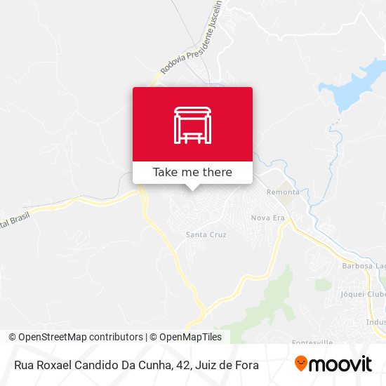 Mapa Rua Roxael Candido Da Cunha, 42