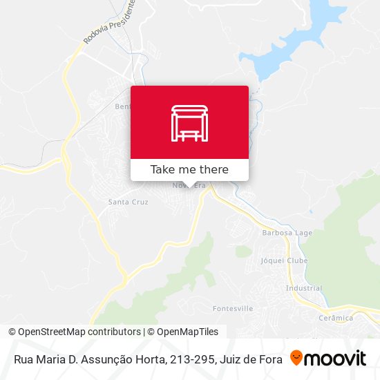 Mapa Rua Maria D. Assunção Horta, 213-295