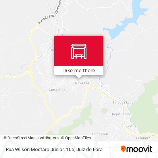 Rua Wilson Mostaro Junior, 165 map