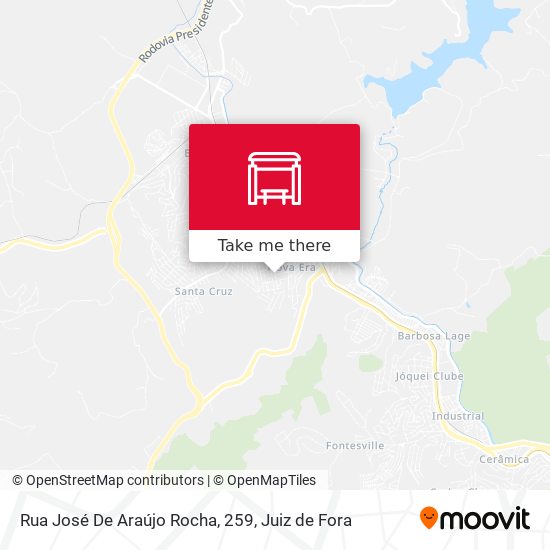 Rua José De Araújo Rocha, 259 map