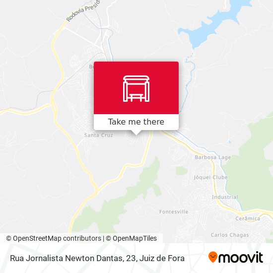 Mapa Rua Jornalista Newton Dantas, 23