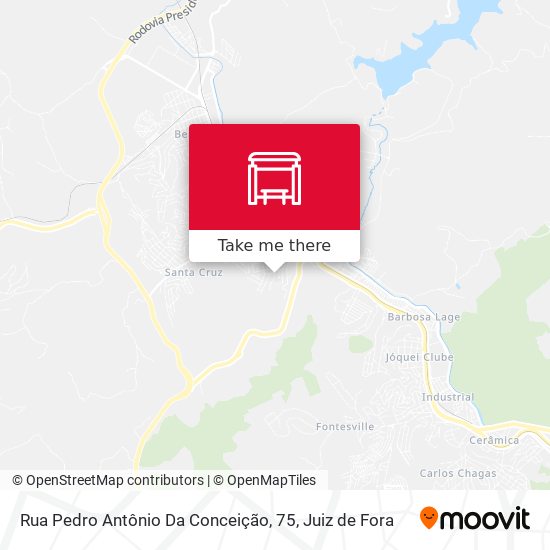 Rua Pedro Antônio Da Conceição, 75 map