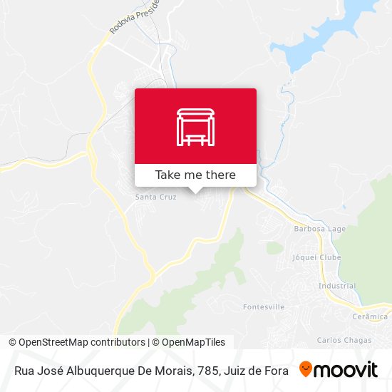 Rua José Albuquerque De Morais, 785 map