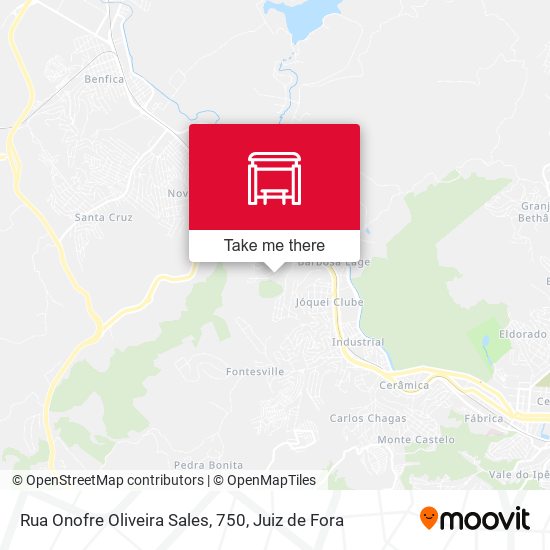 Rua Onofre Oliveira Sales, 750 map