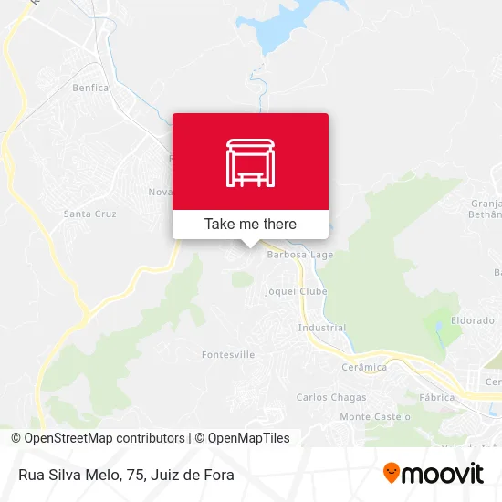 Rua Silva Melo, 75 map