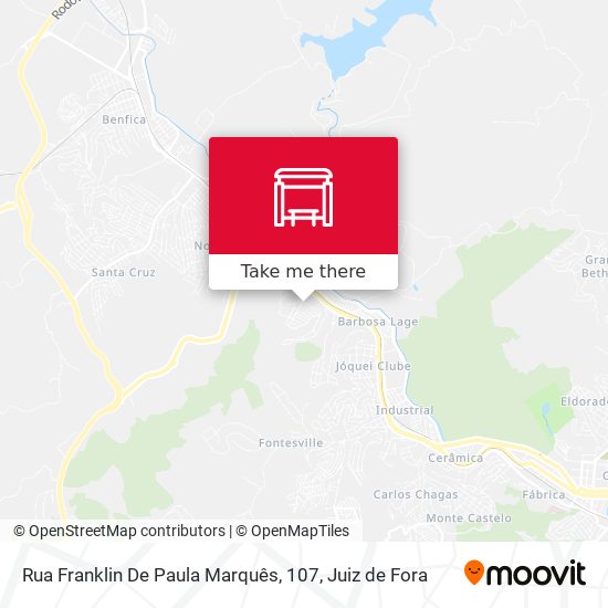 Rua Franklin De Paula Marquês, 107 map