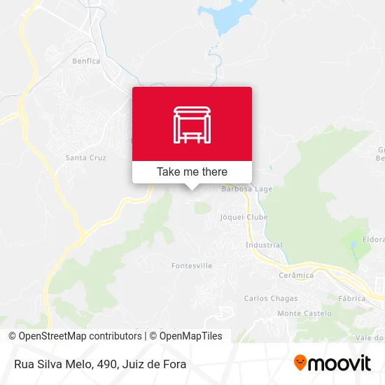 Rua Silva Melo, 490 map
