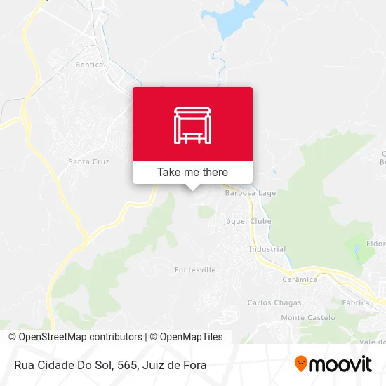 Rua Cidade Do Sol, 565 map