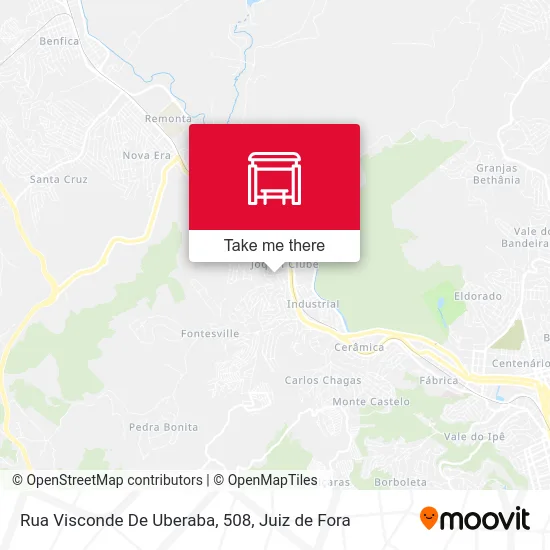 Rua Visconde De Uberaba, 508 map